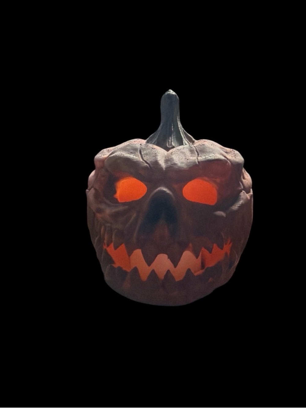 Spooky Ghost Tea Light Holder Set of 4. 3D Printed & Hand Painted NWOT - Picture 2 of 6